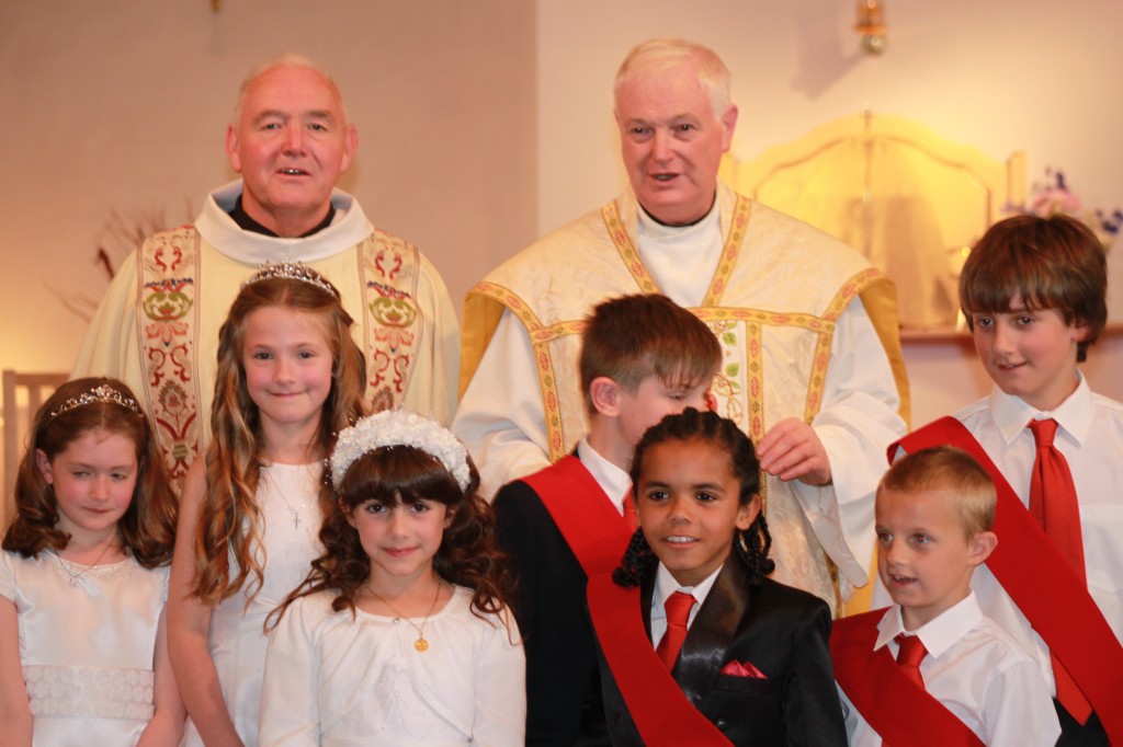 First Holy Communion Children from Holy Angels