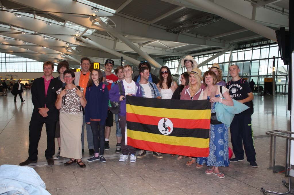 The Project Team in Uganda